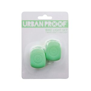 Green Silicone Bicycle Lights