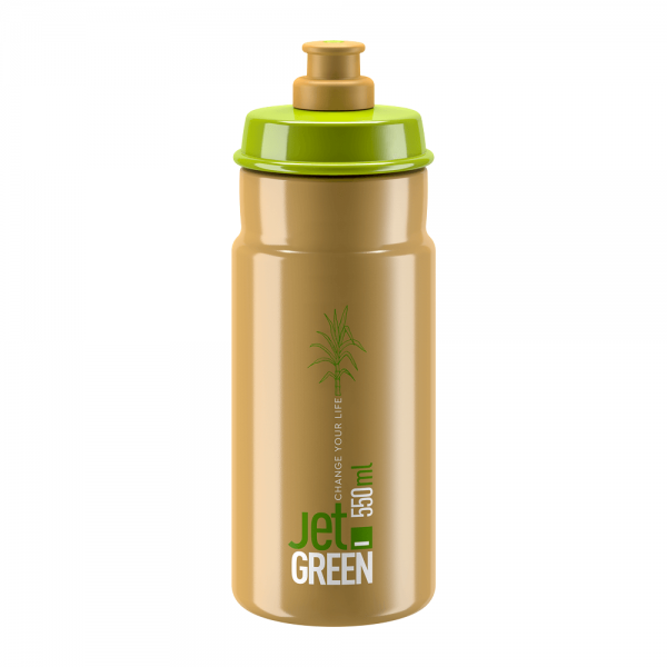 Eilte Jet Green Water Bottle 550ml Brown