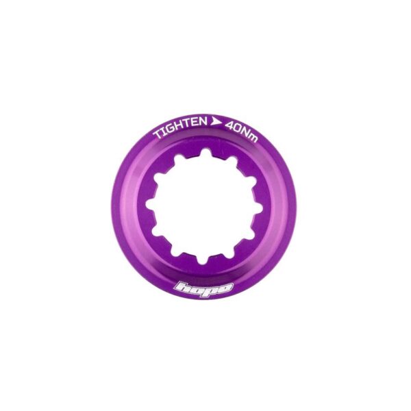 Hope Center Lock Disc Lockring Purple