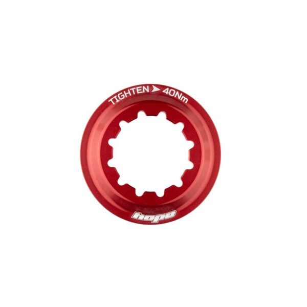 Hope Center Lock Disc Lockring Red