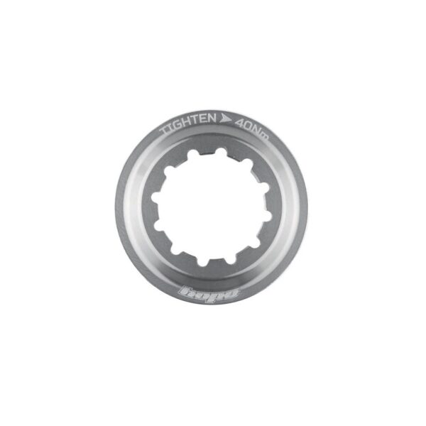 Hope Center Lock Disc Lockring Silver