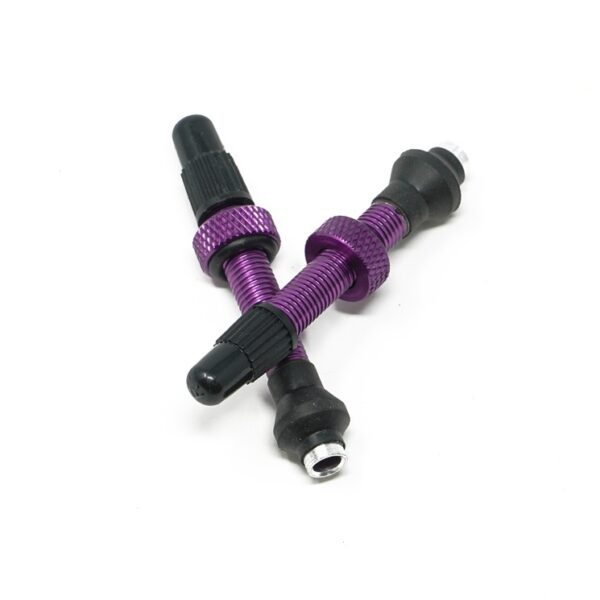 Industry Nine Tubeless Valve Kit Aluminum 40mm Purple