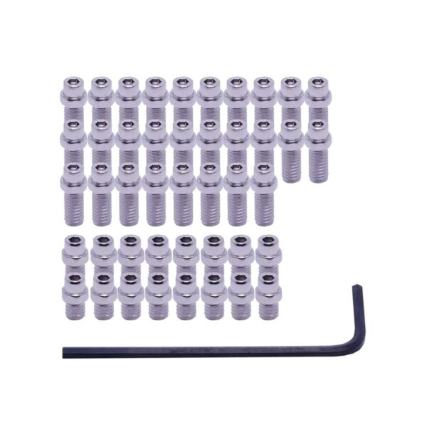 DMR Flip Pin Set Vault 44pcs Silver