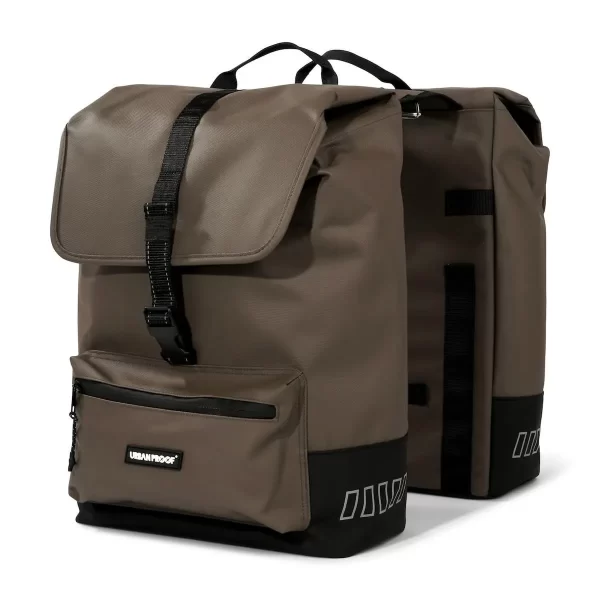 URBAN PROOF Double Cargo Bag 38L Recycled Brown