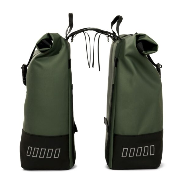 URBAN PROOF Double Rolltop Bag 38L Recycled - Green - Image 4