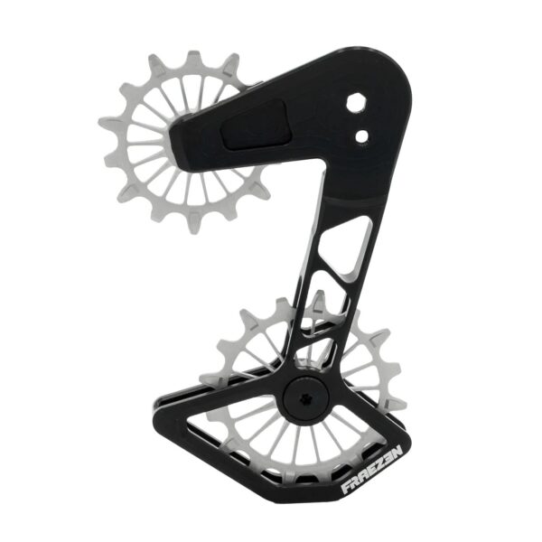 FRAEZEN KAEFIG Sram Transmission Derailleur Cage Black/Silver