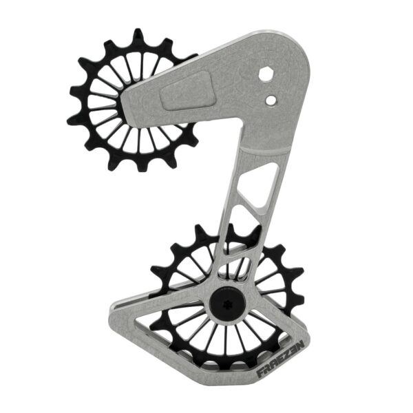 FRAEZEN KAEFIG Sram Transmission Derailleur Cage Silver/Black