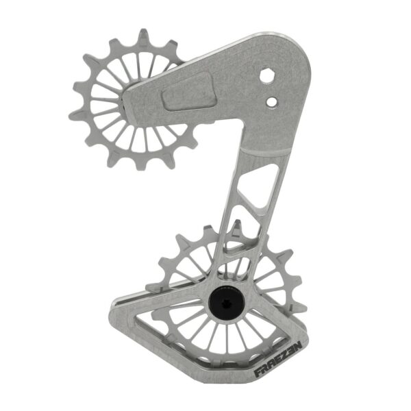 FRAEZEN KAEFIG Sram Transmission Derailleur Cage Silver/Silver