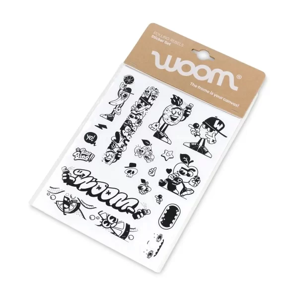 WOOM ROLLING REBELS Sticker Set