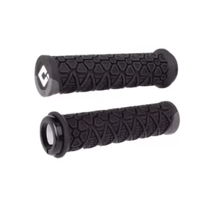 ODI Vanquish Lock-On Grips Black Grey