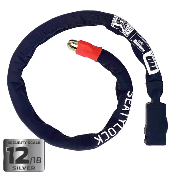 Seatylock Viking Silver 110 Chain Lock