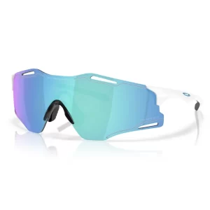 Oakley Cybr Zero Polished White Prizm Sapphire
