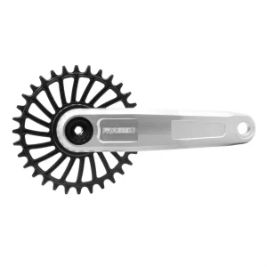 Fraezen Kurbel Silver Blatt 32t Black