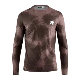 ASSOS TACTICA LS T-Shirt T5 Mud-Flage Ground Brown