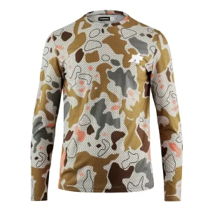 ASSOS TACTICA LS T-Shirt T5 Mud-Flage Halftone Camo